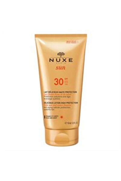 Nuxe Sun Lait Delicieux Protection SPF30 Güneş Koruyucu Yüz ve Vücut Güneş Sü...