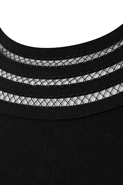 FSM1453 Women's Cotton Wide Collar Sleeveless Top Lycra Body -2170