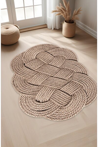 Noble Halı Dijital Baskı Lazer Kesim Örgü 3 Boyut Dekoratif Makinada Yıkanabi...