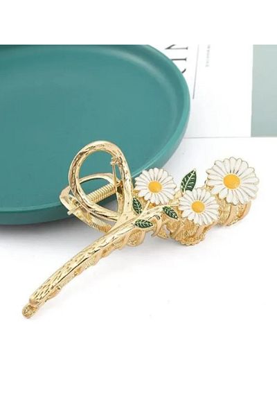 Modex 11cm Metal Daisies Latch Buckle