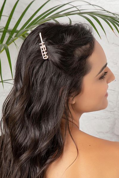 Modex Hello Pearl Hair Clip (6cm)
