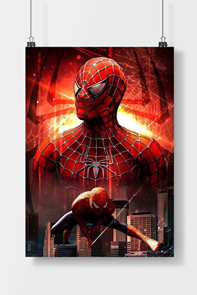 Luna Marissa Spiderman Örümcek Adam Tv Film Poster Çerçevesiz Duvar Posteri