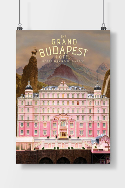 Luna Marissa the grand budapest hotel TV Film Poster Çerçevesiz Duvar Posteri