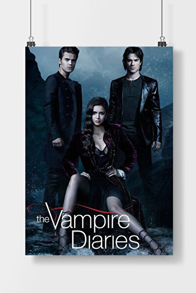 Luna Marissa The Vampire Diaries Dizi Poster Çerçevesiz Duvar Posteri