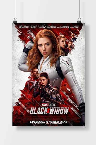 Luna Marissa Black Widow Poster Çerçevesiz Duvar Posteri