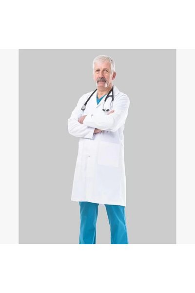 VAYVAYLI Guler cămașă, mărime medie, albă, haină de laborator pentru profesori de doctor