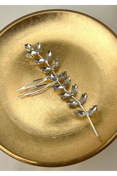 Modex Silver Color Bridal Side Buckle
