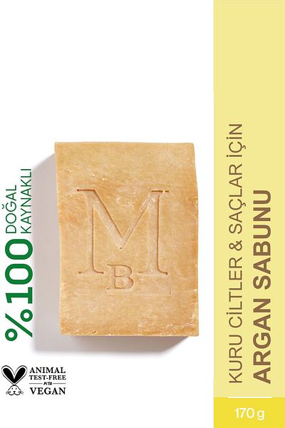 MİSBAHÇE صابون الأرغان 170 جرام