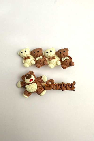 Modex Double Teddy Bear Children's Buckle (6cm)