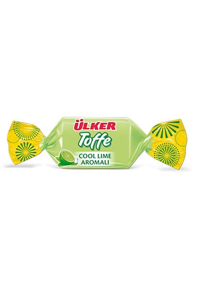 Ülker Toffe Cool Lime - 1 kg Sugar
