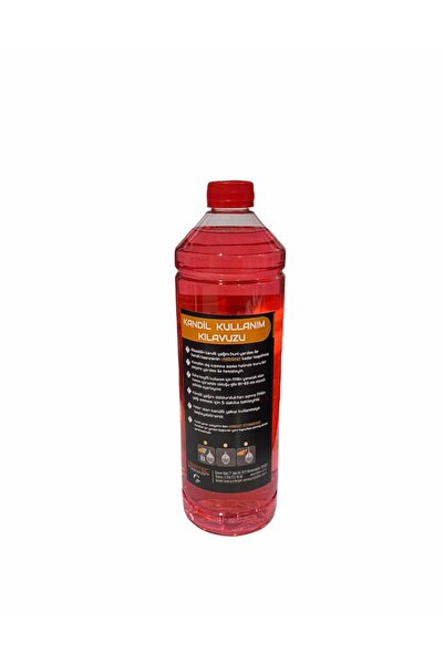 Aladdin Alaaddin 1000 Ml Kırmızı Kandil Yağı Kokusuz Dumansız Iç-dış Mekan
