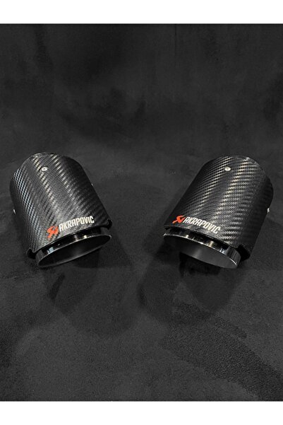 Car Projects Akrapovıç Egsoz Ucu - Çiftli Takım 90'lık