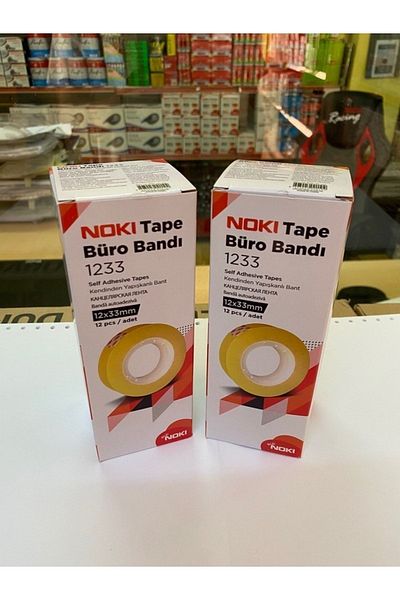 Noki Ταινία Γραφείου Ταινίας 12x33mm 2 Κουτί = 24 Τεμάχια