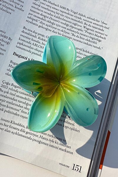 Modex Cataramă cu flori albastre (7 cm)