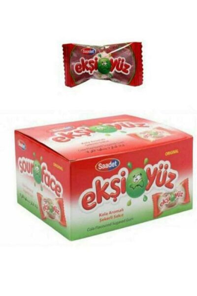 Levami Atölye Ekşi Yüz Sakız 100'lü Kolalı