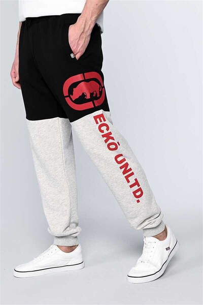 ECKO UNLTD Freya Erkek Parcalı Baskılı Eşofman Alt