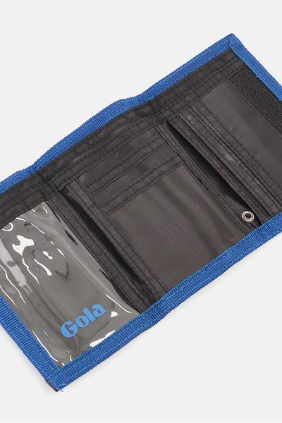 Gola Men Brand Logo Wallet 9,5 H x 14 L x 1,5 W cm, Blue Combo