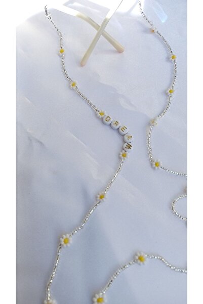 Atolye Ferda Daisy Themed Bead Glasses Strap (dream Written)