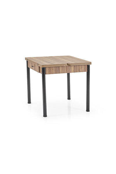 VETROWOOD Kare Açılır Masa 80*80 cm Açık 80*160 cm
