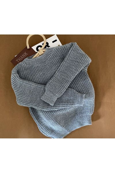 minibonclub MİNİBONCLUB UNISEX BABY CHILD KNITWEAR SWEATER