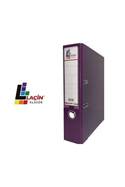 Laçin Geniş Büro Klasörü Mor