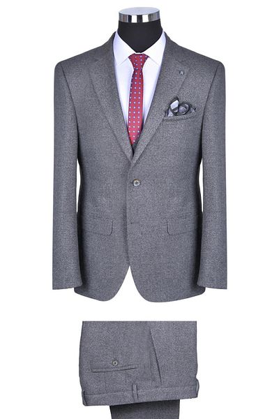 BAGGI Men's Slim Fit Vest Suit - Comfort