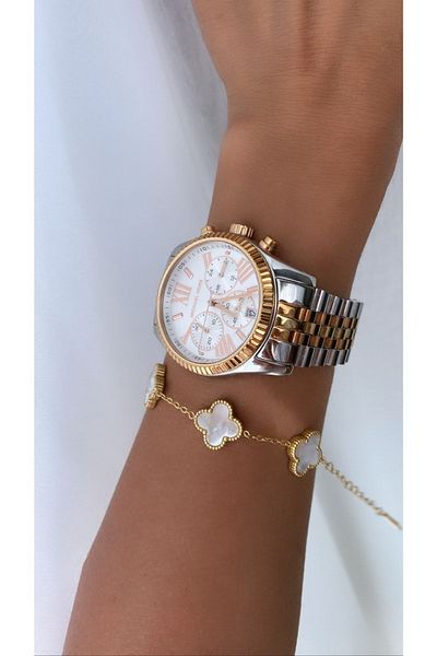 NK Steel White Bracelet
