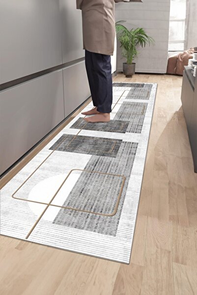 Faiend Desenli Dijital Baskı Yıkanabilir Kaymaz Taban Ince Salon çocuk halısı...