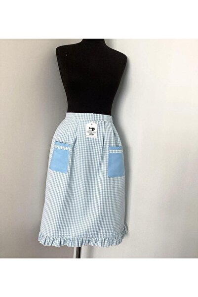 sewing art55 Belden Bağlamalı Mutfak Önlüğü (yarım Önlük)