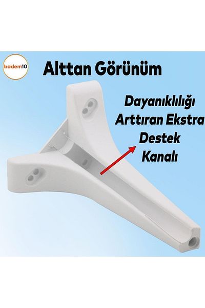 Badem10 Mobilier de lux din sidef alb - Canapea de 19 cm, unitate TV, consola si picior de fotoliu