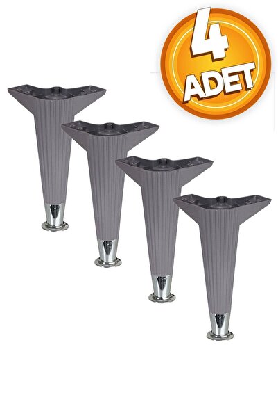 Badem10 Mobilya Kanepe Koltuk Ünite Ayağı 22 Cm Konsol Tv Ünitesi Ayakları An...