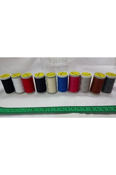 REMSATİC Remsa Sewing Thread Spool Set 10 Colors 100 Meters Boxed