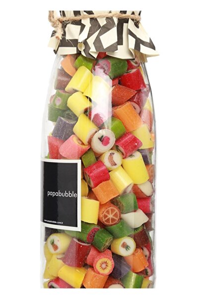 Papabubble Meyve Mix El Yapımı Şeker-300 gr Şişe