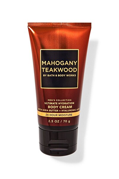 Bath & Body Works Mahogany Teakwood Seyahat Boy Vücut Kremi 70 g