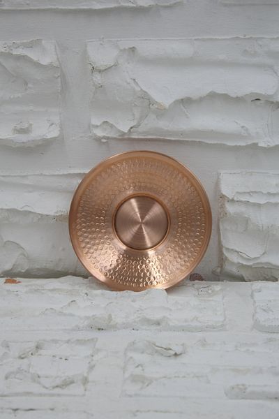 TURNA BAKIR Skoç Otağ Hand Forged Tea Plate - Turna0513-4