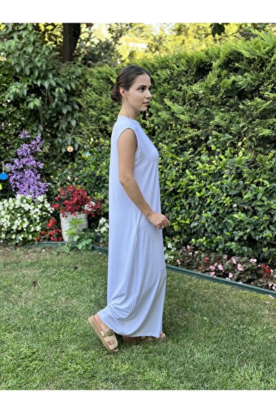 two in sis Φόρεμα με μακρύ φόρεμα με λαιμόκοψη με λαιμόκοψη αμάνικο φόρεμα με μακρύ αμάνικο φόρεμα