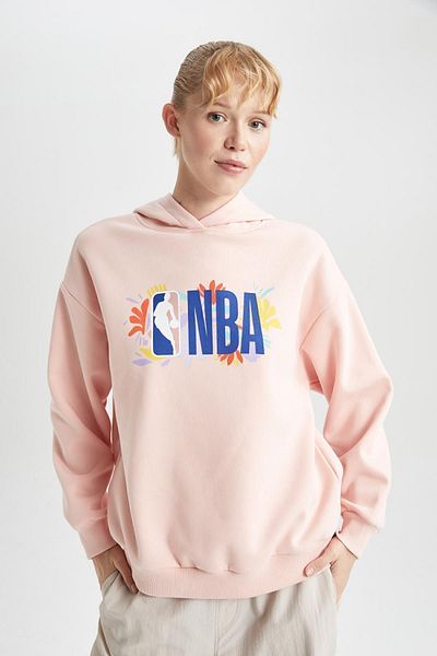 DeFacto Hanorac supradimensionat cu glugă NBA Wordmark - B3423ax23au