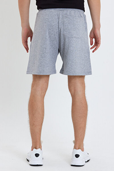 cervus Rahat Kesim Gri Erkek Şort - Günlük Kullanım için İdeal
