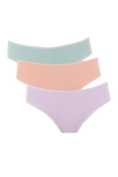 DeFacto Pachet de 3 chiloți Rib Slip - X1763az24sp