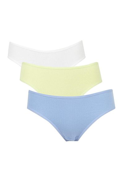 DeFacto Pachet de 3 chiloți Rib Slip - X1763az24sp