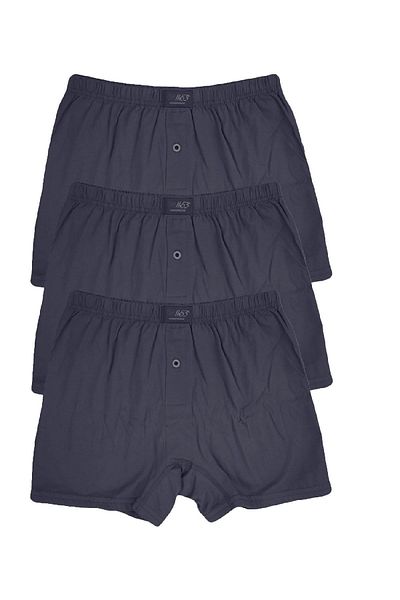 FSM1453 Ανδρικά βαμβακερά Classic Long Colorful Boxers 3 Pack - 620