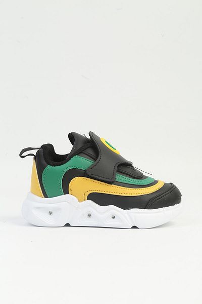 Benetton BN-31800 Pantofi sport pentru copii Sari negri