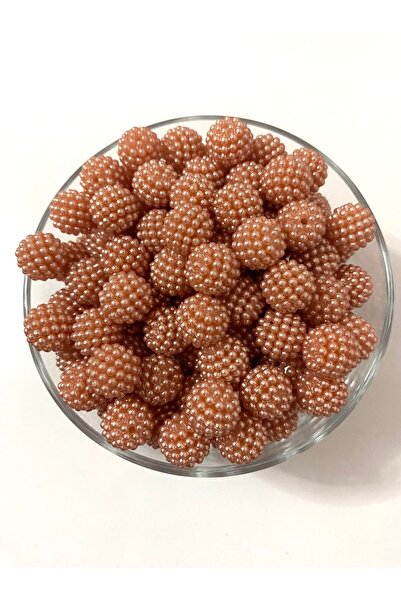 312 KONSEPT حقيبة خرز بلاك بيري 50 جرام مع قطع 14 ملم - خرز لصنع المجوهرات