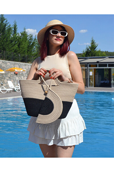 HomeTurko Πορτοφόλι 2 τεμαχίων από γιούτα με φερμουάρ Bohemian Style - Γυναικ...