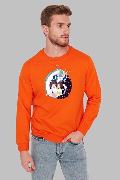 Nyda Collections Anime majica sa printom, unisex, velika pamučna majica - dug...