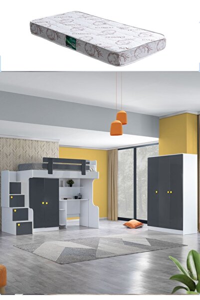 Setay Ranza, Metris Dolap Masa 3 Kapılı Dolap 1 Adet Comfort Yatak