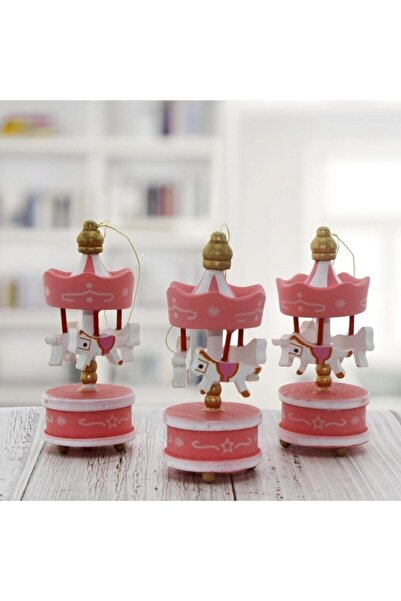 Winnie Baby Mini Atlı Karınca Pembe 6lı Set Nostaljik El Yapımı Hediyelik Süs...