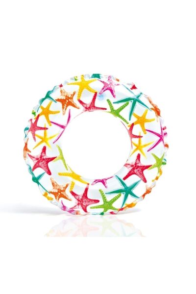 Intex Deniz Canlıları Desenli Baskılı Çocuk Can Simiti Havuz Deniz Simidi 61 cm