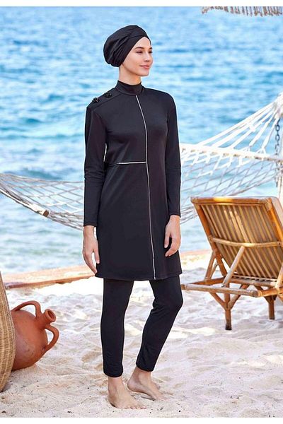 Adasea 4551 Μοντέλο Literal Hijab Μαγιό