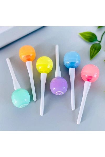Pinco Pack of 6 Lollipop Highlighters